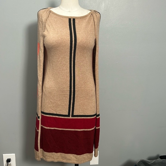 VERTIGO PARIS CAPE Dress Cotton Alpaca Angora blend - Picture 4 of 17
